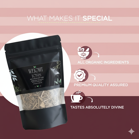 🔥Premium Weight Loss Tea | Organic Metabolic Boost & Detox Blend 🔥