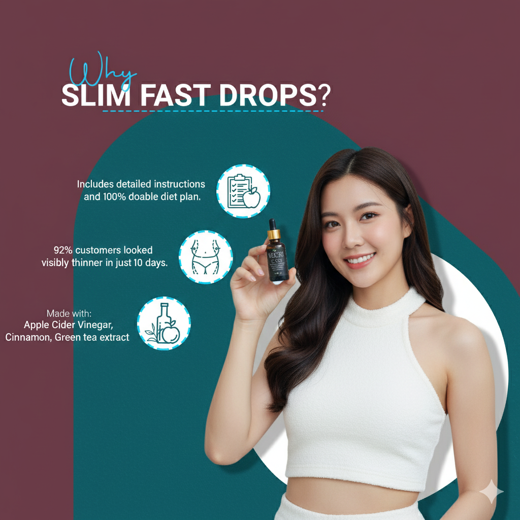 Pure Nature Weight Loss Combo 🌿 | Natural Fat Burner Tea & Slimming Drops 💧 | 100% Organic & Herbal